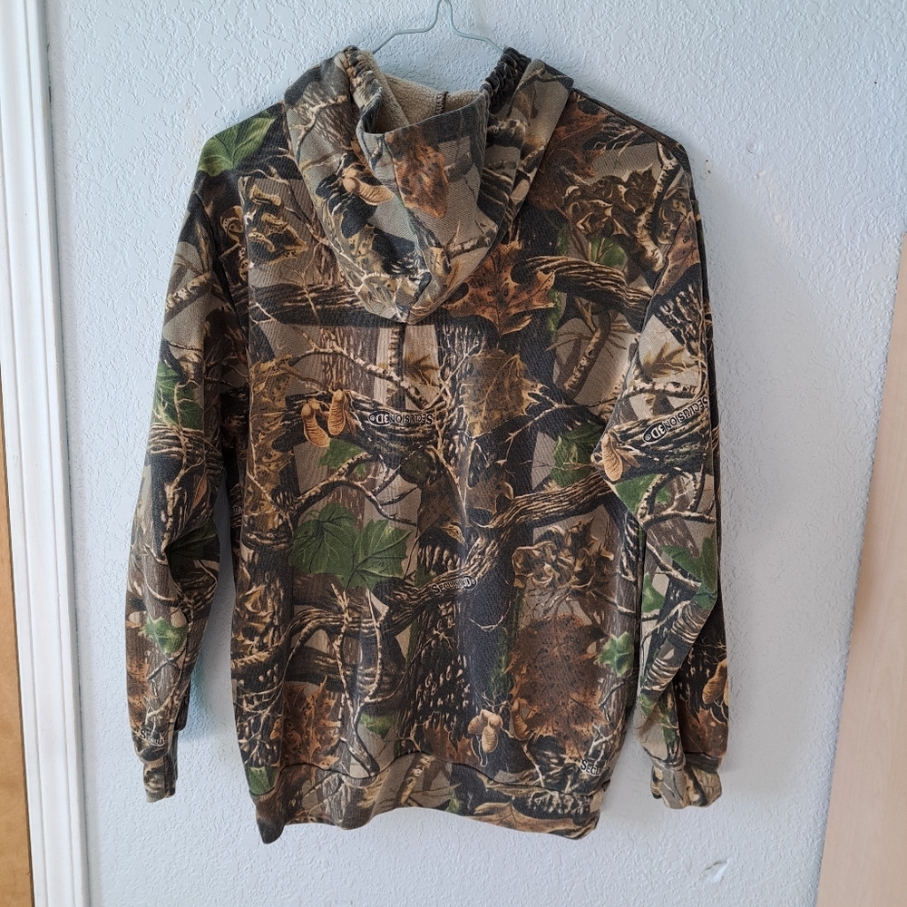 Cabela's Forest Camo Kids Hoodie - Picture 5 of 5